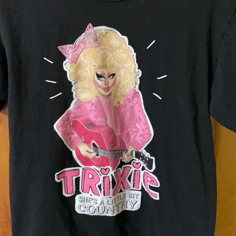 Black trixie Mattel shirt